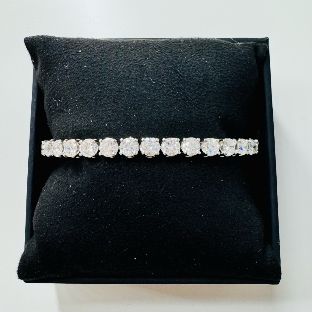 Lab Diamond Tennis Bracelet